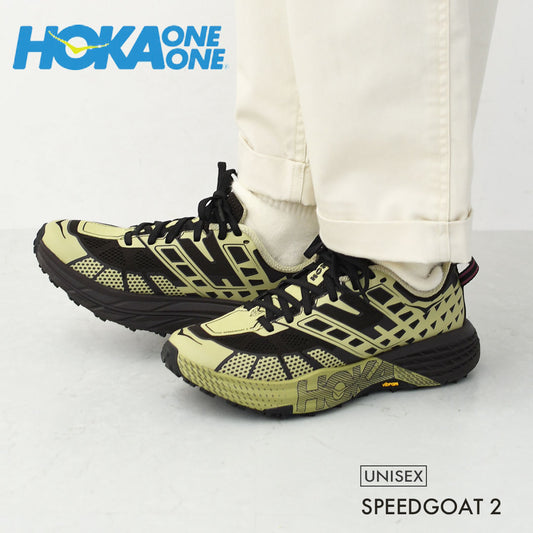 HOKA ONE ONE [ホカオネオネ] U SPEEDGOAT 2 [1162710-CGRS] スピードゴート２/ CGRS・ タウンシューズ・ロードランニング・ クイックレース・厚底・クッション性・MEN'S / LADY'S [2026SS]