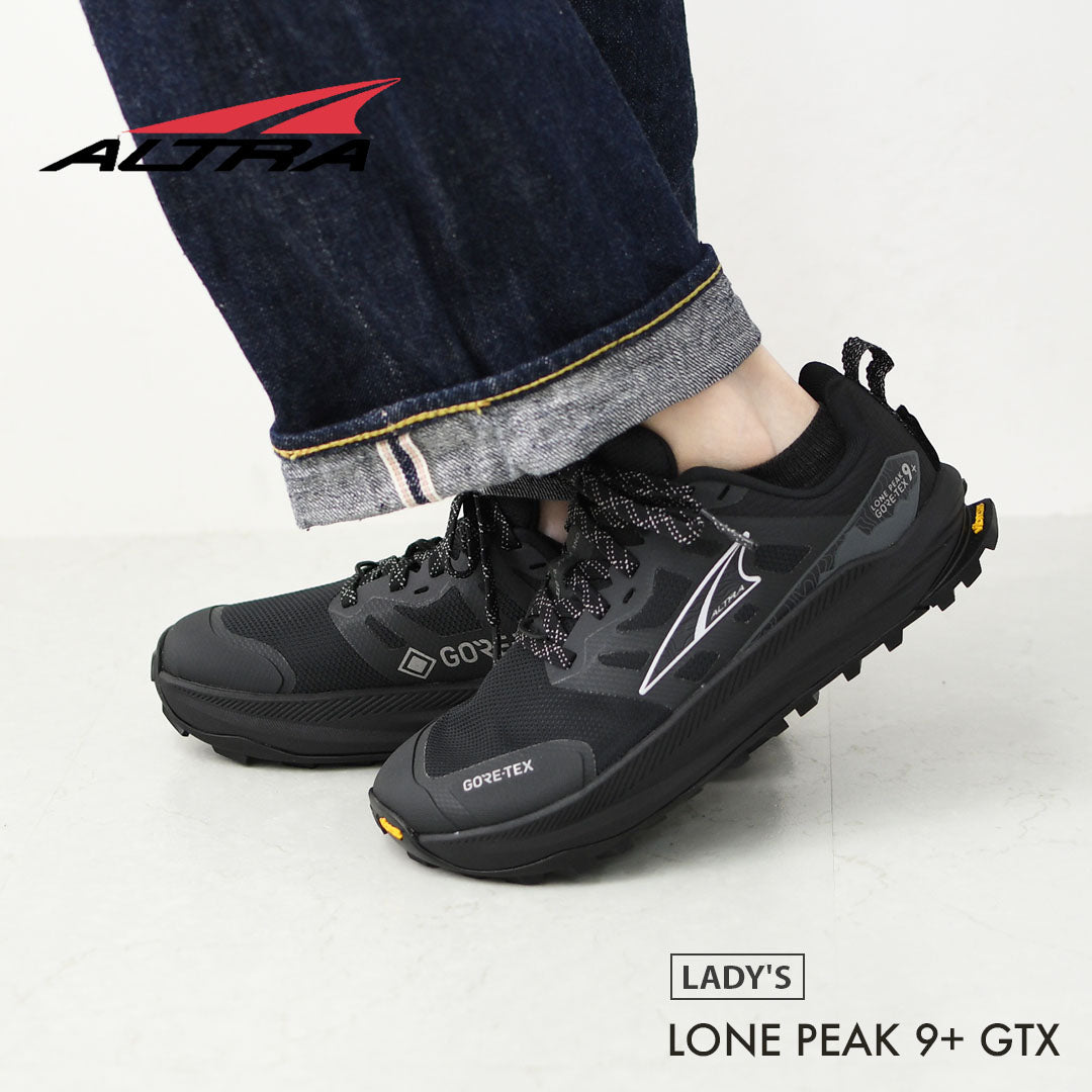 ALTRA [アルトラ] LONE PEAK 9+ GTX W [AL0A85SN]  ローンピーク9+ ゴアテックス ウィメンズ・トレイルシューズ・トレイルランニング・ハイキング・トレイルレーシングシューズ・ LADY'S [2026AW]