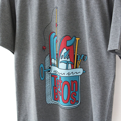 TETON BROS. [ティートンブロス] TB Sardines Tee [TB241-820] TB サーディンズティー[2024SS]