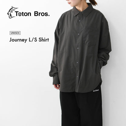 TETON BROS.  [ティートンブロス] Journey L/S Shirt (Unisex) [TB251-140] ジャーニー ロングスリーブシャツ [2025SS]