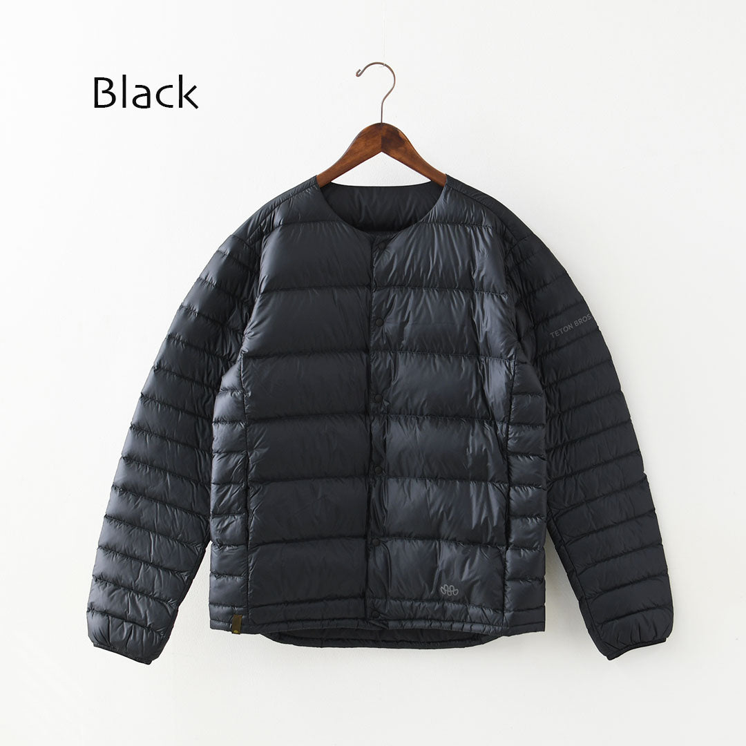 TETON BROS.  [ティートンブロス] Bering Inner Jacket [TB263-160] ベーリングインナージャケット・インナーダウン・リサイクルナイロン・ラウンドネック・スナップボタン・防寒・保温・軽量・MEN'S [2026AW]