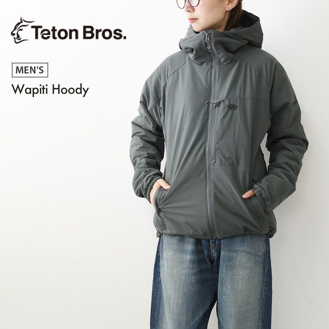 TETON BROS.  [ティートンブロス] Wapiti Hoody [TB263-190] ワピティーフーディー・中綿ジャケット・ミッドレイヤー・アウター・保温性・アウトドア・雪山・MEN'S [2026AW]