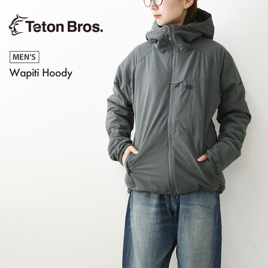 TETON BROS.  [ティートンブロス] Wapiti Hoody [TB263-190] ワピティーフーディー・中綿ジャケット・ミッドレイヤー・アウター・保温性・アウトドア・雪山・MEN'S [2026AW]
