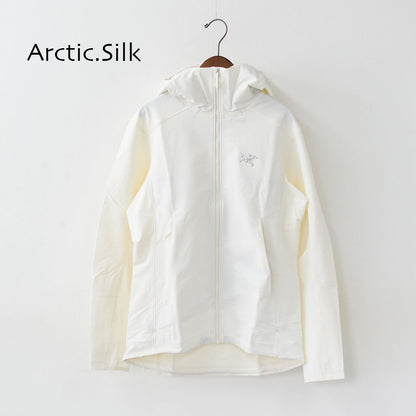 ARC'TERYX [アークテリクス正規代理店] Gamma Hoody Women's [X000010561] ガンマ フーディ ウィメンズ・フードジャケット・ソフトシェル・ナイロンジャケット・ハイキング・トレッキング・耐候性・伸縮性・保温・LADY'S [2025AW]