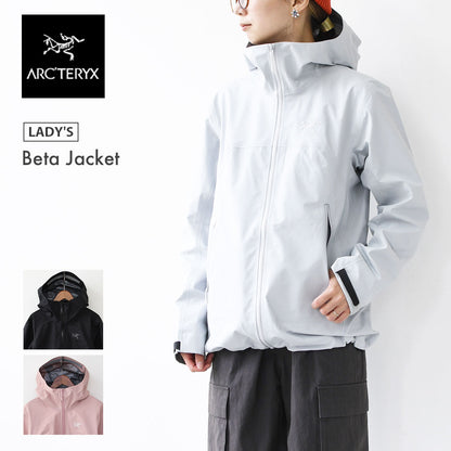 ARC'TERYX [アークテリクス正規代理店] Beta Jacket W [X000010514] ベータ ジャケット ウィメンズ・ゴアテックス・フードジャケット・マウンテンシェル・防水・防風性・透湿性・LADY'S [2025AW]