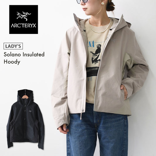 ARC'TERYX [アークテリクス正規代理店] Solano Insulated Hoody W [X000010542] ソラノ インサレーテッド フーディ ウィメンズ・フードジャケット・ハイキング・保温性・耐候性・換気性・伸縮性・LADY'S [2025AW]