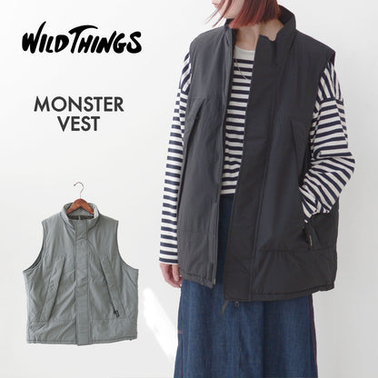 WILD THINGS [ワイルドシングス] MONSTER VEST [WT24104SN] モンスターベスト [2024AW]