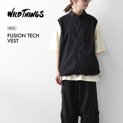 WILD THINGS [ワイルドシングス] FUSION TECH VEST [WT25003SK] フージョンテックベスト [2025SS]