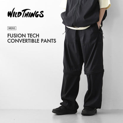 WILD THINGS[ワイルドシングス] FUSION TECH  CONVERTIBLE PANTS [WT25004SK] フュージョンテックコンバーチブルパンツ [2025SS]
