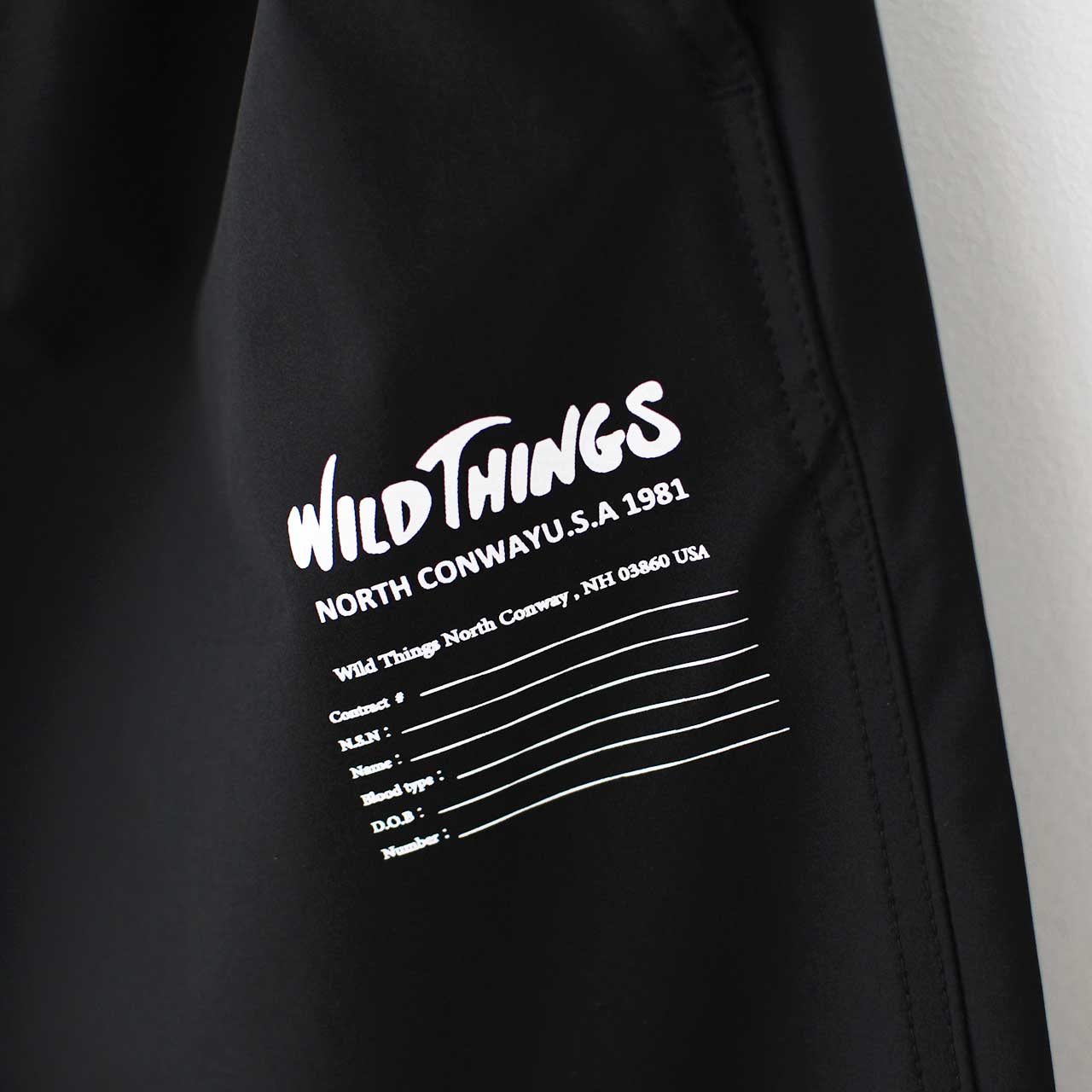 WILD THINGS [ワイルドシングス] MOTION PANTS [WT25042AD] モーションパンツ・MEN'S [2025SS]