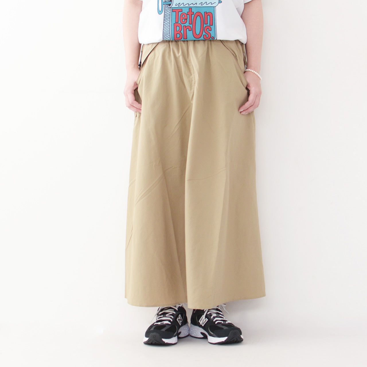 WILD THINGS[ワイルドシングス] FLARE SKIRT [WTL24007AD] フレアスカート[2024SS]