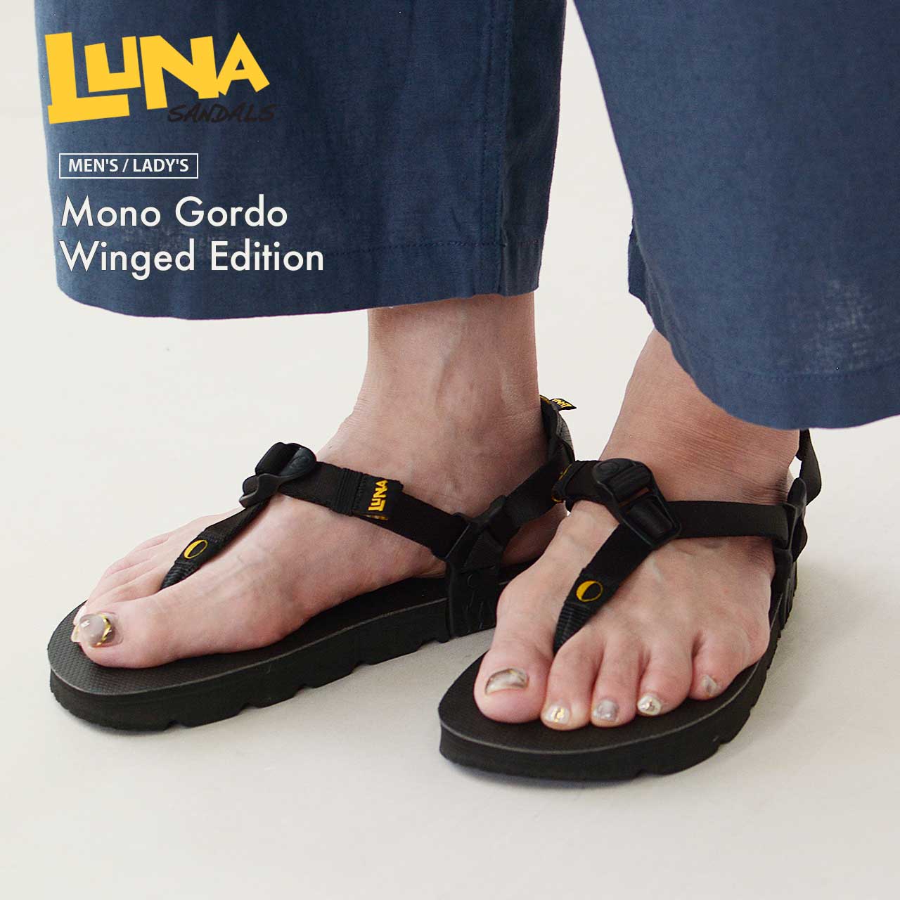 LUNA SANDALS [ルナサンダル] Mono Gordo Winged Edition [mongd-we] モノ ゴルド ウィングド エディション [2024AW]