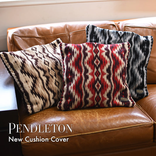 PENDLETON [ペンドルトン] New Cushion Cover [19802597] NEW クッションカバー・カバー・ラグマット・ペンドルトンパターン・玄関マット・スモール・小さめサイズ・インテリア・ラグ・MEN'S / LADY'S [2026AW]