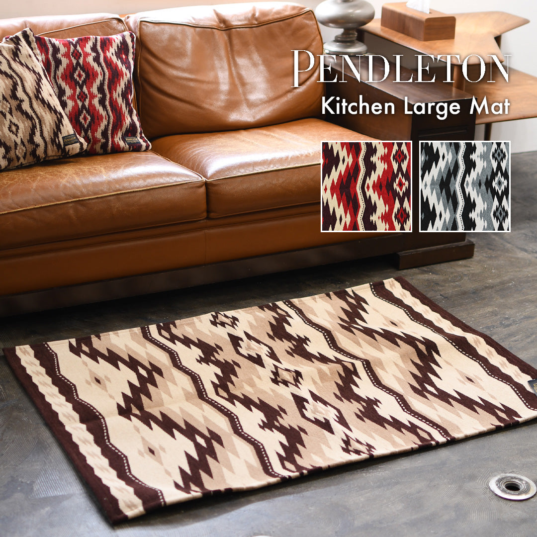 PENDLETON [ペンドルトン] Kitchen Large Mat [19804261] キッチンラージマット・キッチンマット・ラグマット・ペンドルトンパターン・玄関マット・ラージ・大きめサイズ・インテリア・ラグ・MEN'S / LADY'S [2026AW]