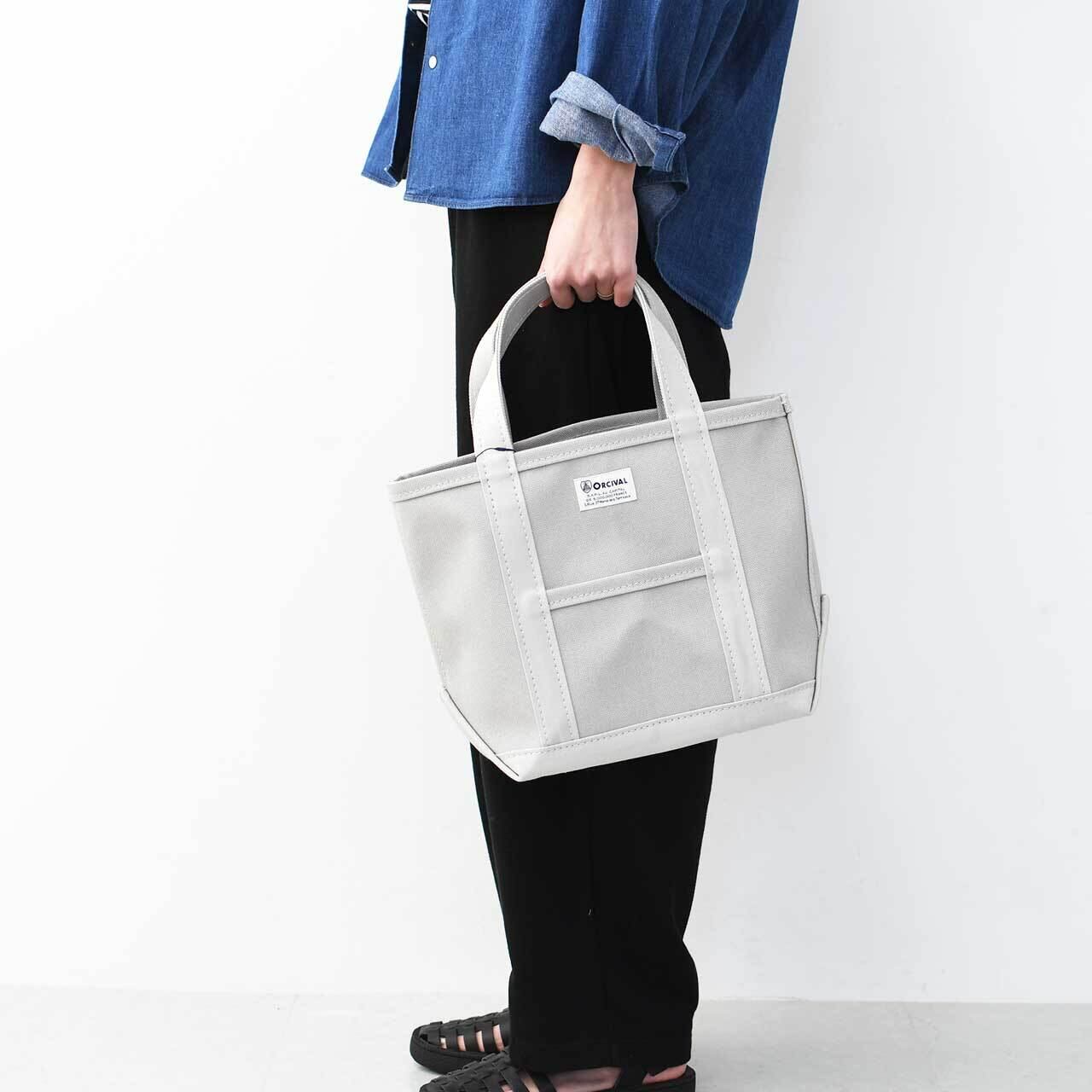 ORCIVAL[オーチバル・オーシバル] CANVAS TOTE BAG SMALL -SOLID- [OR-H0285KWC-S] キャンバストートバッグ スモール ・無地 [2025SS]