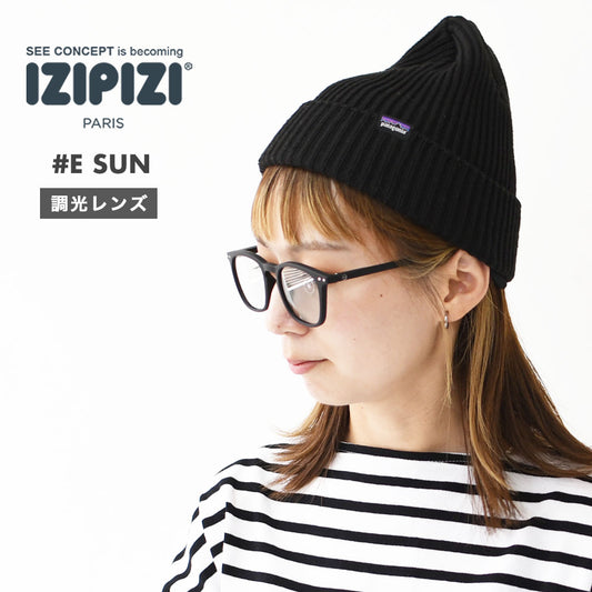 IZIPIZI [イジピジ] #E SUN 調光レンズ [e-sun-shade] SUN LIGHT ADAPTIVE・サングラス・スキー・スノーボード・アウトドア・フェス・日よけ・UVカット・夏小物・アクセサリー・アイガード・MEN'S / LADY'S [2024AW]