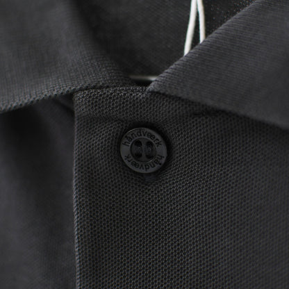 Handvaerk [ハンドバーク] PIQUE DOLMAN SLEEVE POLO SHIRT[1108] ピケドルマンスリーブポロシャツ・半袖ポロシャツ・襟付きトップス・ピケ素材・ゆったりシルエット・無地・LADY'S [2026SS]