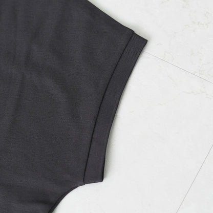 Handvaerk [ハンドバーク] PIQUE DOLMAN SLEEVE POLO SHIRT[1108] ピケドルマンスリーブポロシャツ・半袖ポロシャツ・襟付きトップス・ピケ素材・ゆったりシルエット・無地・LADY'S [2026SS]