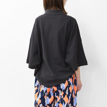 Handvaerk [ハンドバーク] PIQUE S/S TAPERED BIG POLO SHIRT [1509] ピケショートスリーブテーパードビッグポロシャツ・MEN'S [2025SS]