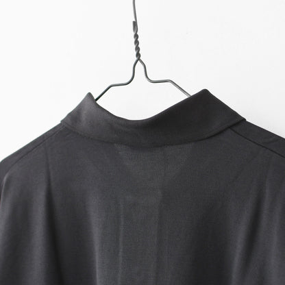 Handvaerk [ハンドバーク] PIQUE S/S TAPERED BIG POLO SHIRT [1509] ピケショートスリーブテーパードビッグポロシャツ・MEN'S [2025SS]