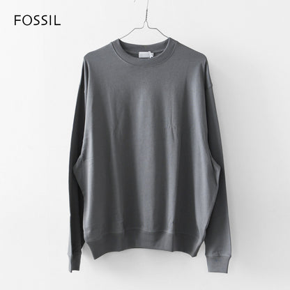 Handvaerk [ハンドバーク] COTTON CREW NECK L/S T-SHIRT [3505] コットン クルーネック長袖Tシャツ・MEN'S [2025SS]