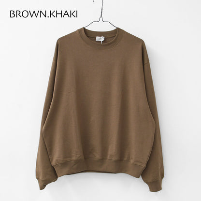 Handvaerk [ハンドバーク] COTTON CREW NECK L/S T-SHIRT [3505] コットン クルーネック長袖Tシャツ・MEN'S [2025SS]