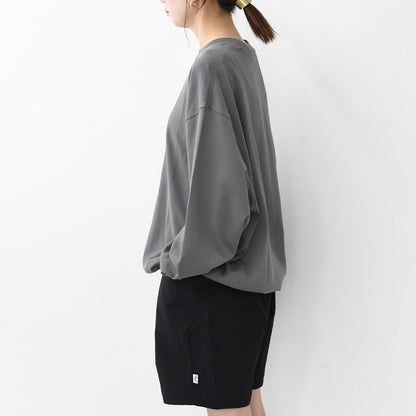 Handvaerk [ハンドバーク] COTTON CREW NECK L/S T-SHIRT [3505] コットン クルーネック長袖Tシャツ・MEN'S [2025SS]