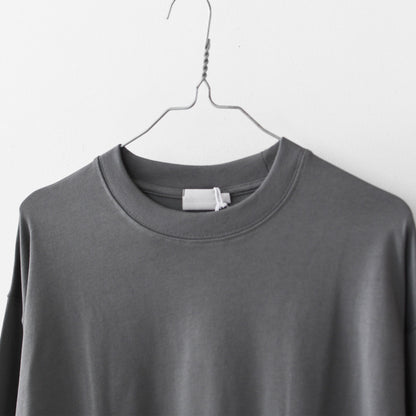 Handvaerk [ハンドバーク] COTTON CREW NECK L/S T-SHIRT [3505] コットン クルーネック長袖Tシャツ・MEN'S [2025SS]