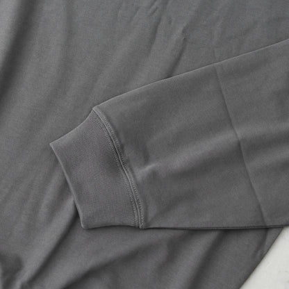 Handvaerk [ハンドバーク] COTTON CREW NECK L/S T-SHIRT [3505] コットン クルーネック長袖Tシャツ・MEN'S [2025SS]