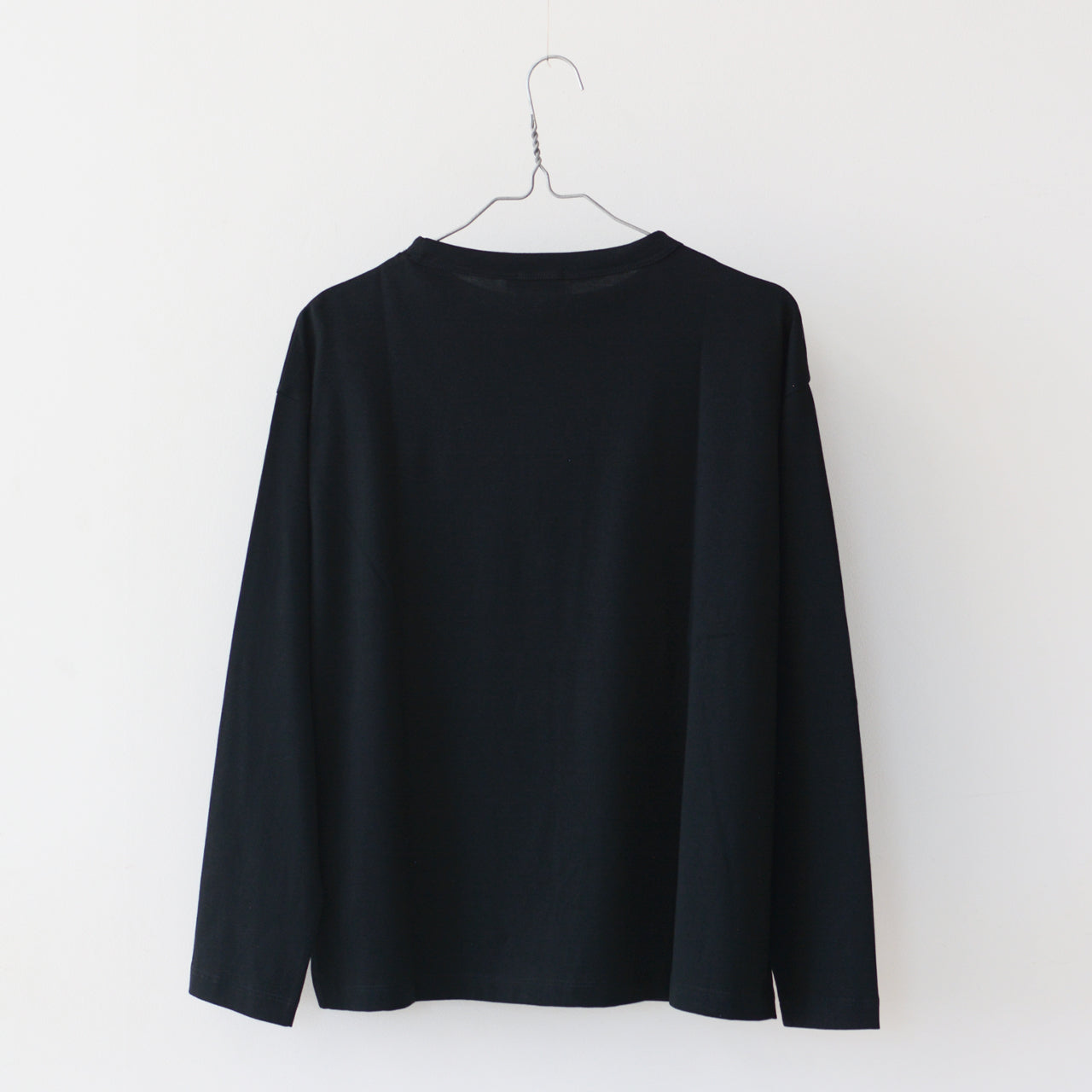 Handvaerk [ハンドバーク] W 60/2 BOTTLE NECK L/S T-SHIRT [6116] 60/2 ボトルネックロングスーブTシャツ [2024AW]