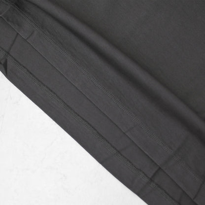 Handvaerk [ハンドバーク] W 60/2 BOTTLE NECK 3/4 SLEEVE T-SHIRT SOLID [6207] 60/2 ボトルネックTシャツ SOLID [2025SS]