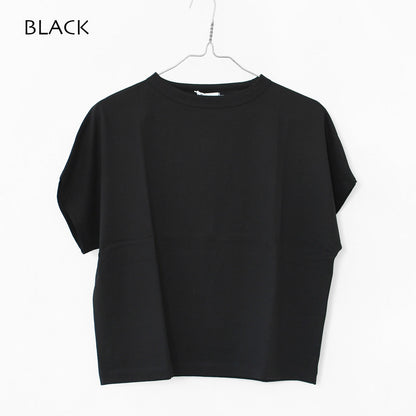 Handvaerk [ハンドバーク] W 60/2 CAP SLEEVE T-SHIRT SOLID [6223] 60/2 キャップスリーブTシャツ ソリッド[2025SS]