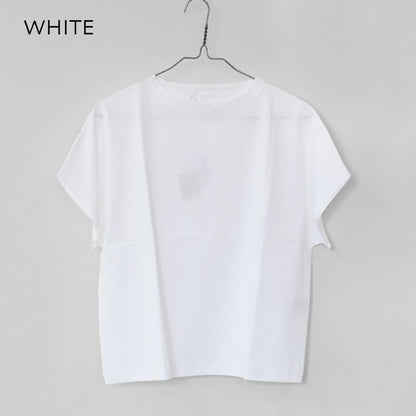 Handvaerk [ハンドバーク] W 60/2 CAP SLEEVE T-SHIRT SOLID [6223] 60/2 キャップスリーブTシャツ ソリッド[2025SS]