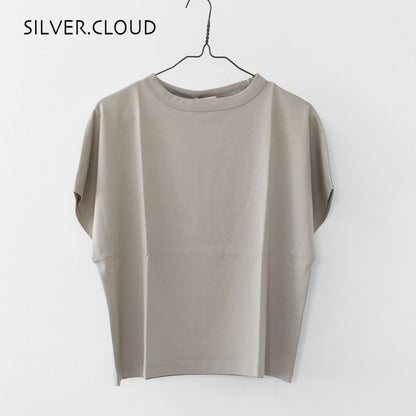 Handvaerk [ハンドバーク] W 60/2 CAP SLEEVE T-SHIRT SOLID [6223] 60/2 キャップスリーブTシャツ ソリッド[2025SS]