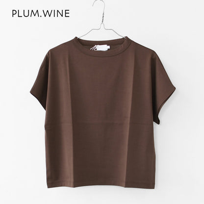 Handvaerk [ハンドバーク] W 60/2 CAP SLEEVE T-SHIRT SOLID [6223] 60/2 キャップスリーブTシャツ ソリッド[2025SS]