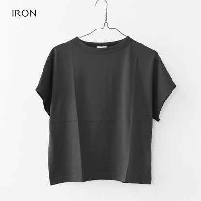 Handvaerk [ハンドバーク] W 60/2 CAP SLEEVE T-SHIRT SOLID [6223] 60/2 キャップスリーブTシャツ ソリッド[2025SS]