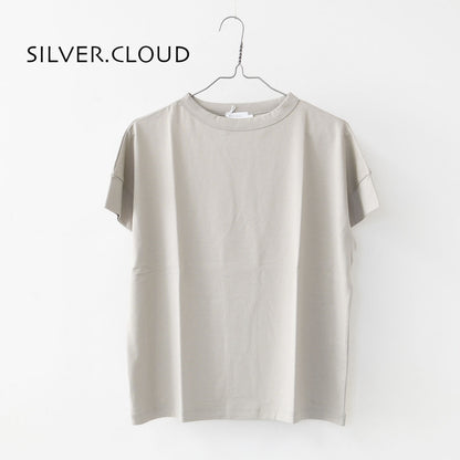 Handvaerk [ハンドバーク] W 60/2 BOTTLE NECK S/S T-SHIRT SOLID [6250] 60/2 ボトルネックTシャツ SOLID [2025SS]