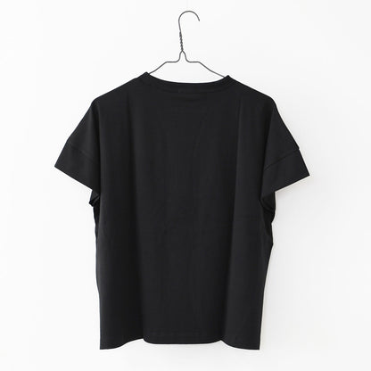 Handvaerk [ハンドバーク] W 60/2 BOTTLE NECK S/S T-SHIRT SOLID [6250] 60/2 ボトルネックTシャツ SOLID [2026SS]