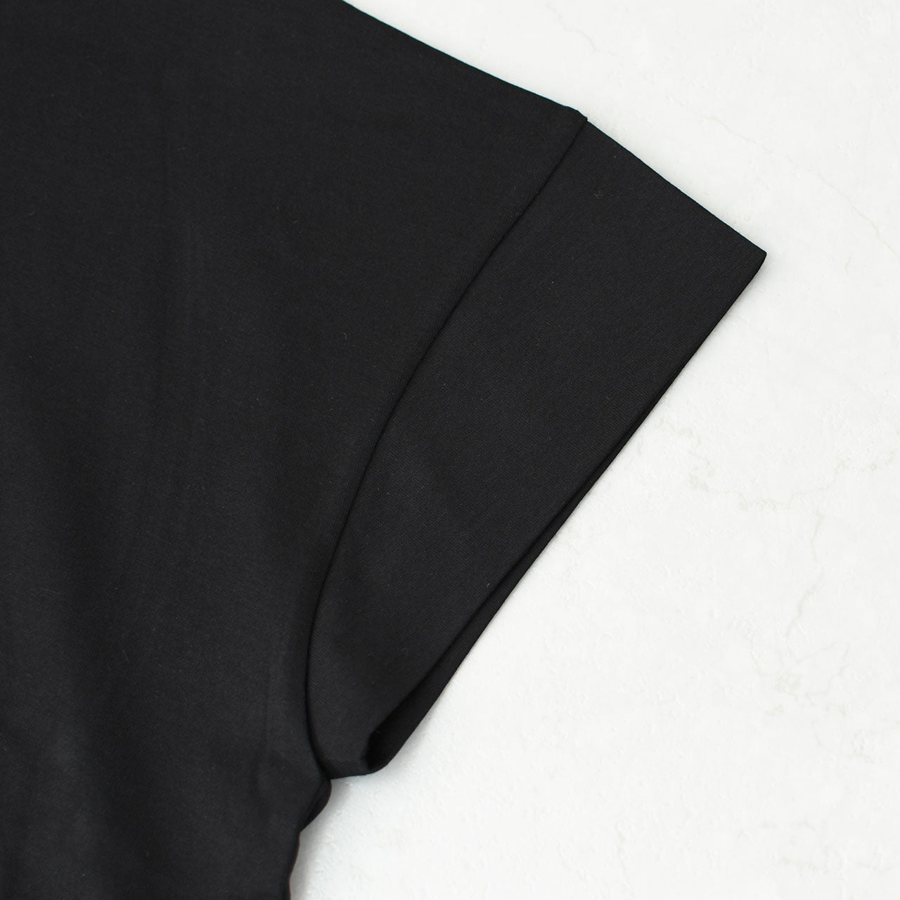 Handvaerk [ハンドバーク] W 60/2 BOTTLE NECK S/S T-SHIRT SOLID [6250] 60/2 ボトルネックTシャツ SOLID [2026SS]