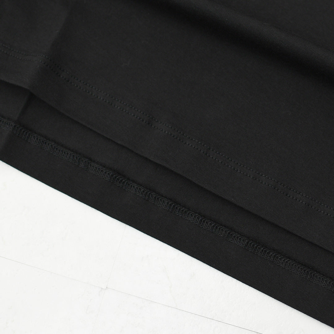Handvaerk [ハンドバーク] 60/2 CREW NECK WIDE T-SHIRT  -SOLID- [6260-s] 60/2クルーネックワイドTシャツ-SOLID-・半袖Tシャツ・ワイドTシャツ・コットンTシャツ・無地・シンプル・着心地・LADY'S [2026SS]