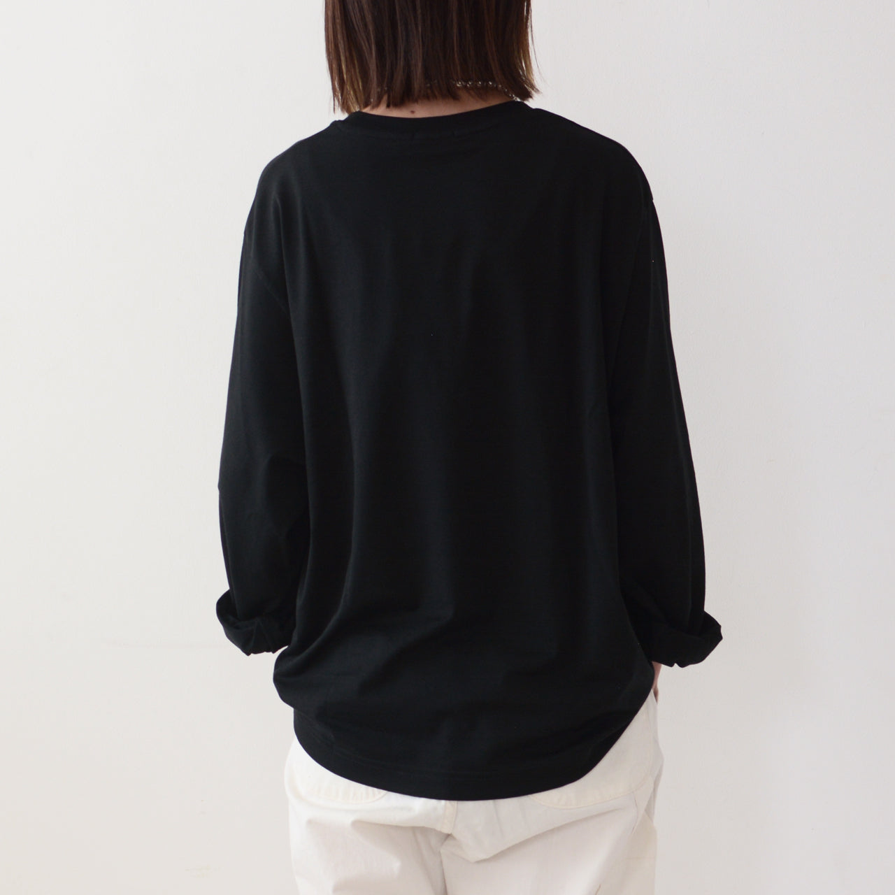 Handvaerk [ハンドバーク] M 60/2 L/S T-SHIRT [6521] 60/2 ロングスリーブ Tシャツ [2024AW]