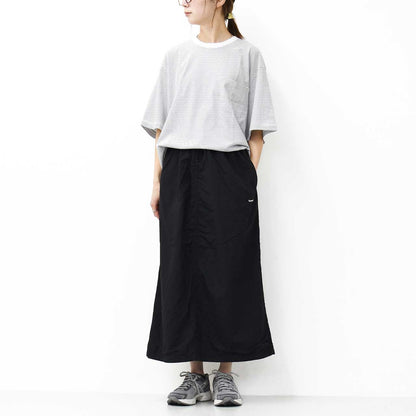 Handvaerk [ハンドバーク] 60/2 S/S BIG T-SHIRT  -STRIPE- [6524-b] 60/2 半袖ビッグTシャツ-ストライプ-・MEN'S [2025SS]