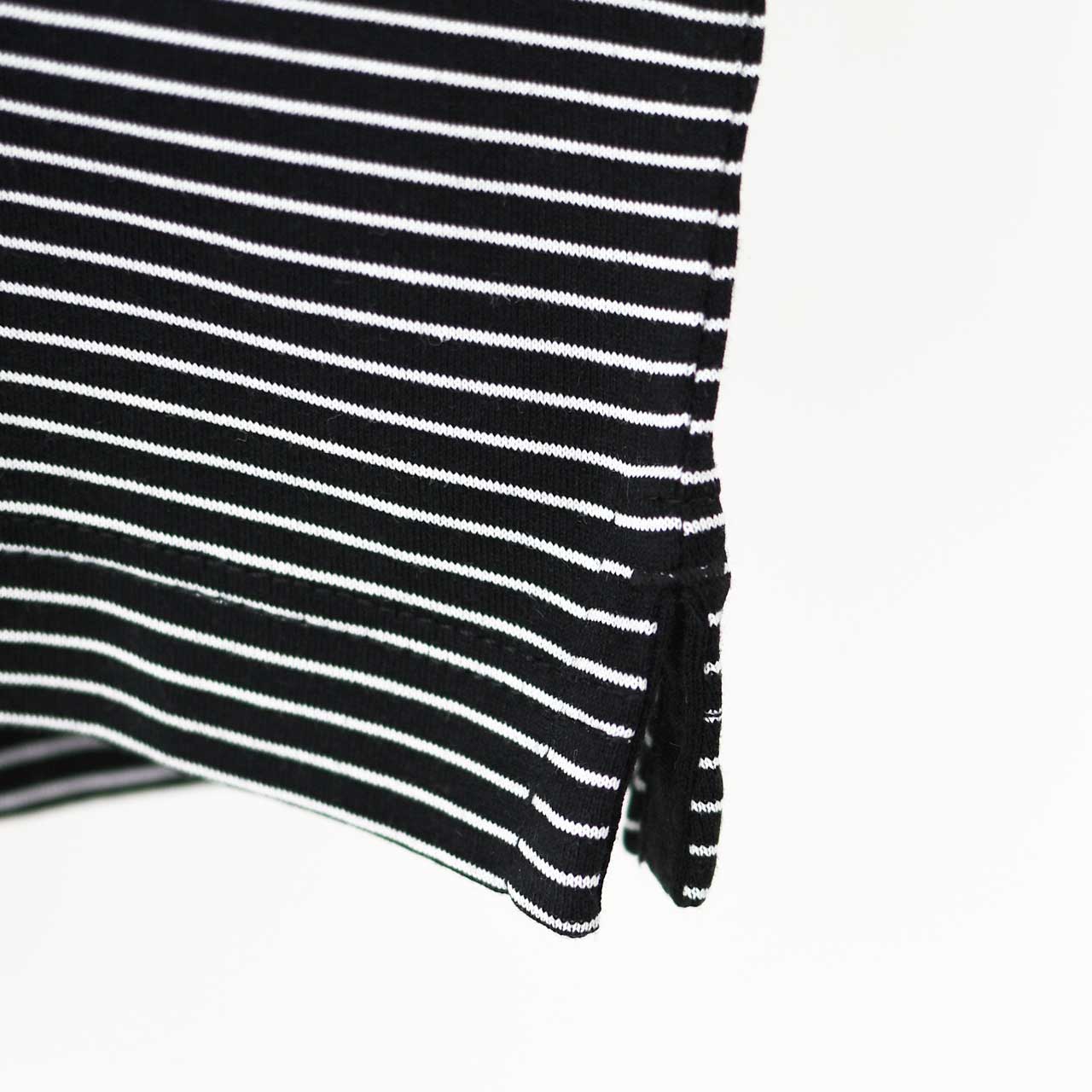 Handvaerk [ハンドバーク] 60/2 S/S BIG T-SHIRT  -STRIPE- [6524-b] 60/2 半袖ビッグTシャツ-ストライプ-・MEN'S [2025SS]