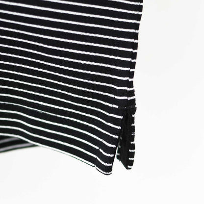 Handvaerk [ハンドバーク] 60/2 S/S BIG T-SHIRT  -STRIPE- [6524-b] 60/2 半袖ビッグTシャツ-ストライプ-・MEN'S [2025SS]