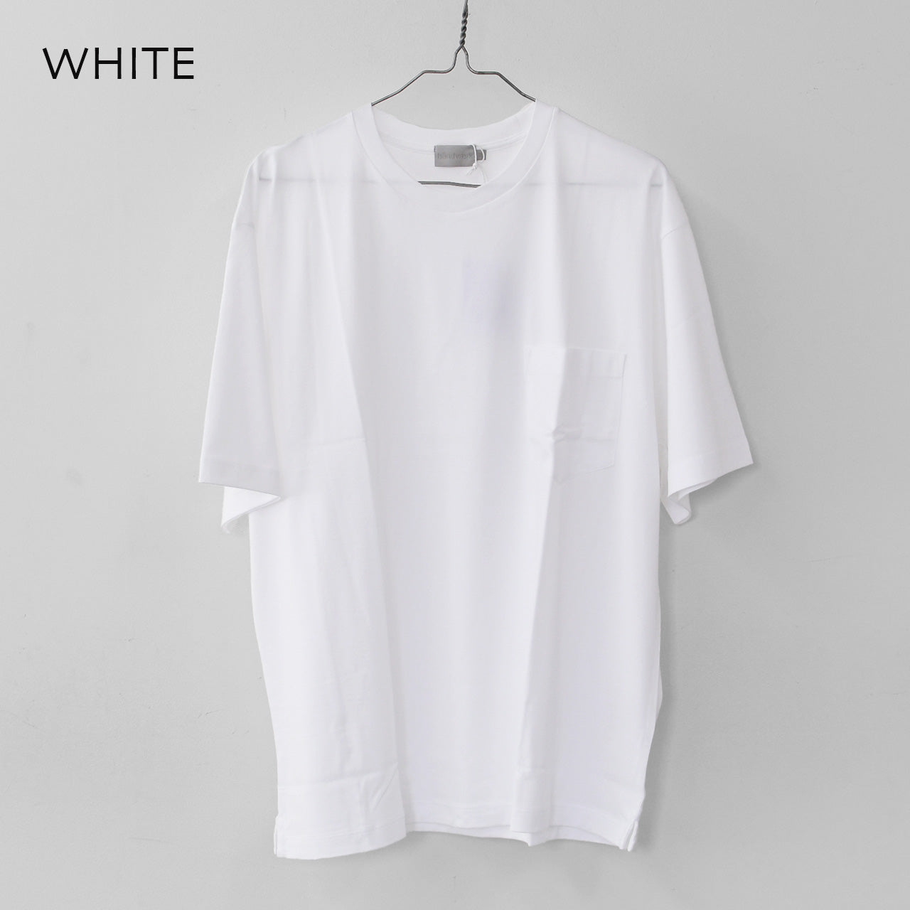 Handvaerk [ハンドバーク] 60/2 S/S BIG T-SHIRT [6524-s] 60/2 ショートスリーブビッグTシャツ・MEN'S [2026SS]
