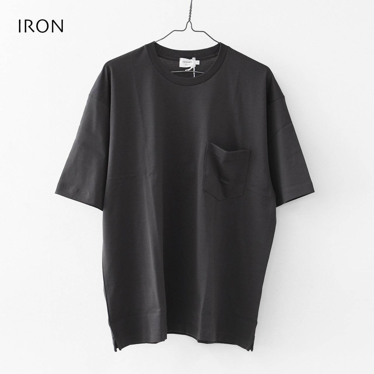 Handvaerk [ハンドバーク] 60/2 S/S BIG T-SHIRT [6524-s] 60/2 ショートスリーブビッグTシャツ・MEN'S [2026SS]