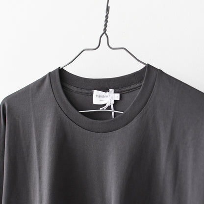 Handvaerk [ハンドバーク] 60/2 S/S BIG T-SHIRT [6524-s] 60/2 ショートスリーブビッグTシャツ・MEN'S [2026SS]