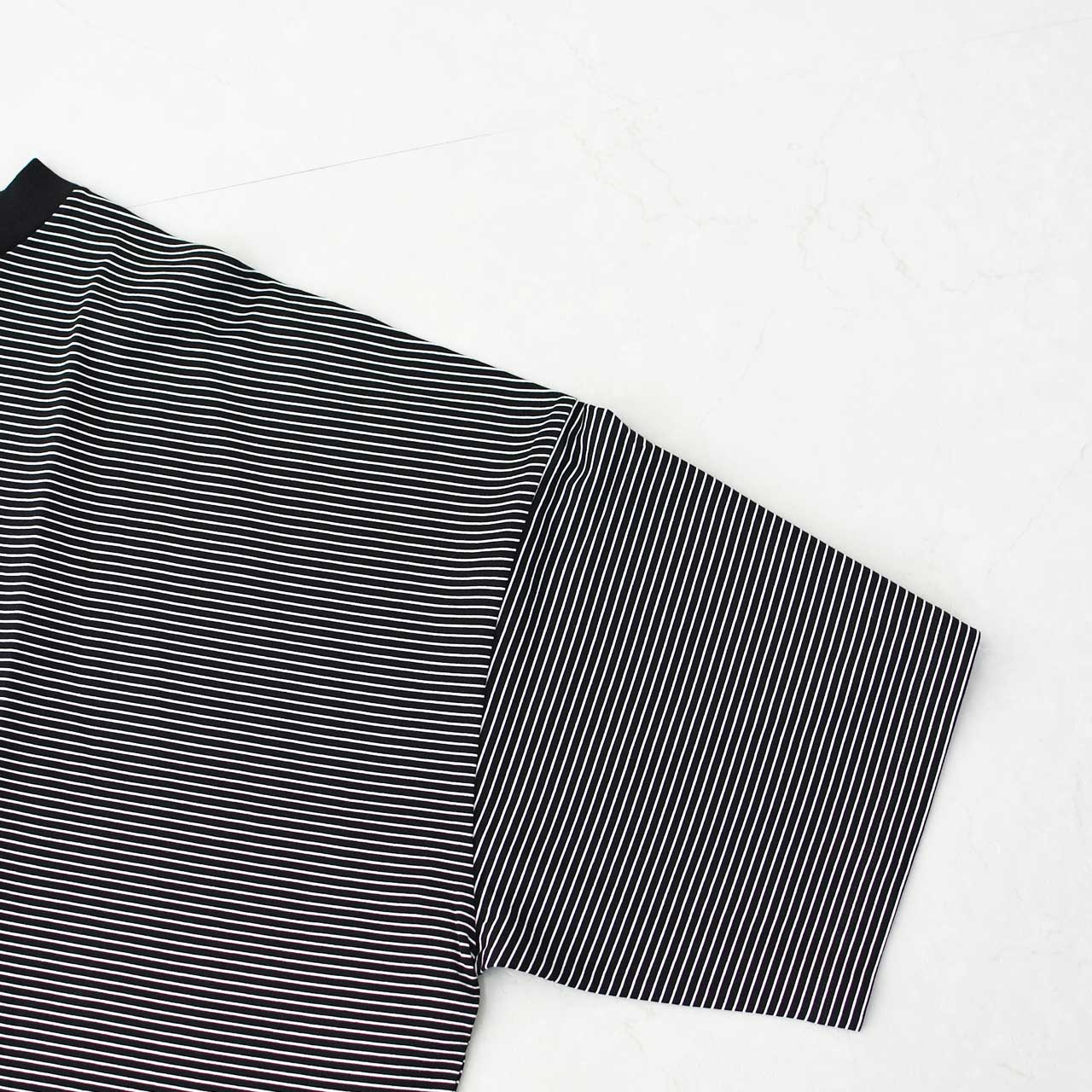 Handvaerk [ハンドバーク] 60/2 S/S TAPERED BIG T-SHIRT  -STRIPE- [6525-b] 60/2 半袖テーパードビッグTシャツ-ストライプ-・MEN'S [2025SS]