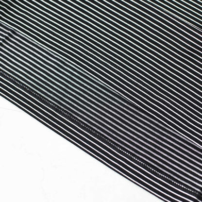 Handvaerk [ハンドバーク] 60/2 S/S TAPERED BIG T-SHIRT  -STRIPE- [6525-b] 60/2 半袖テーパードビッグTシャツ-ストライプ-・MEN'S [2025SS]