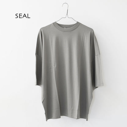 Handvaerk [ハンドバーク] 60/2 S/S TAPERED BIG T-SHIRT [6525-s] 60/2ショートスリーブテーパードビッグTシャツ・MEN'S [2025SS]